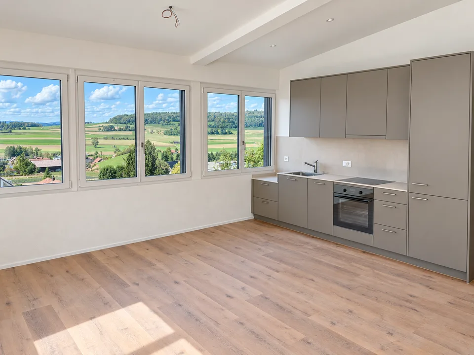 De la menuiserie au rêve de maison / Première location – appartements modernes de 2,5 pièces