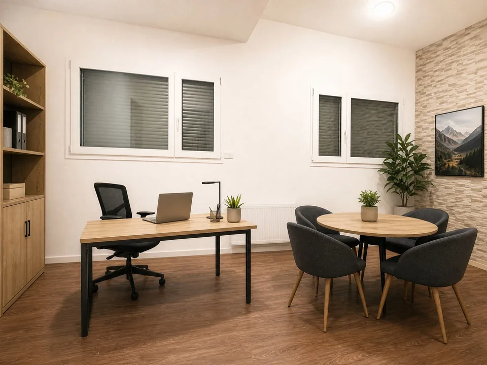 4-room apartment with commercial potential, two accesses and outdoor parking - available from 01.12.2026