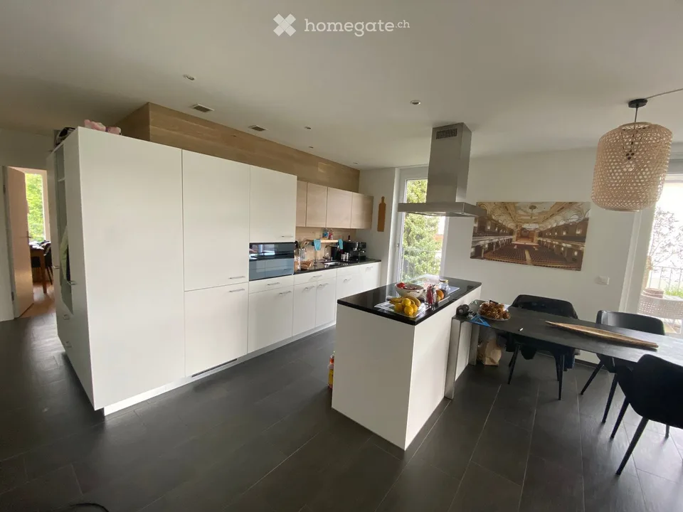 Moderne 3.5-Zimmer-Wohnung mit Balkon und schöner Seesicht in Steinach