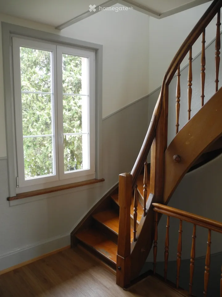 Maison mitoyenne 5,5 pièces avec grand jardin à Frick, en location