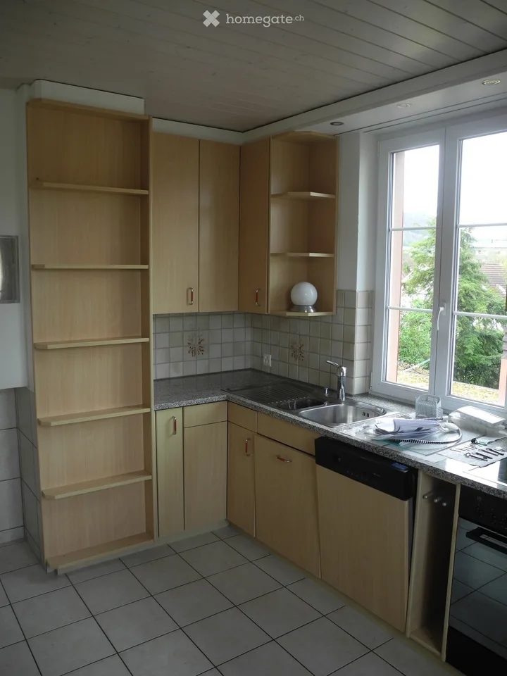 Maison mitoyenne 5,5 pièces avec grand jardin à Frick, en location