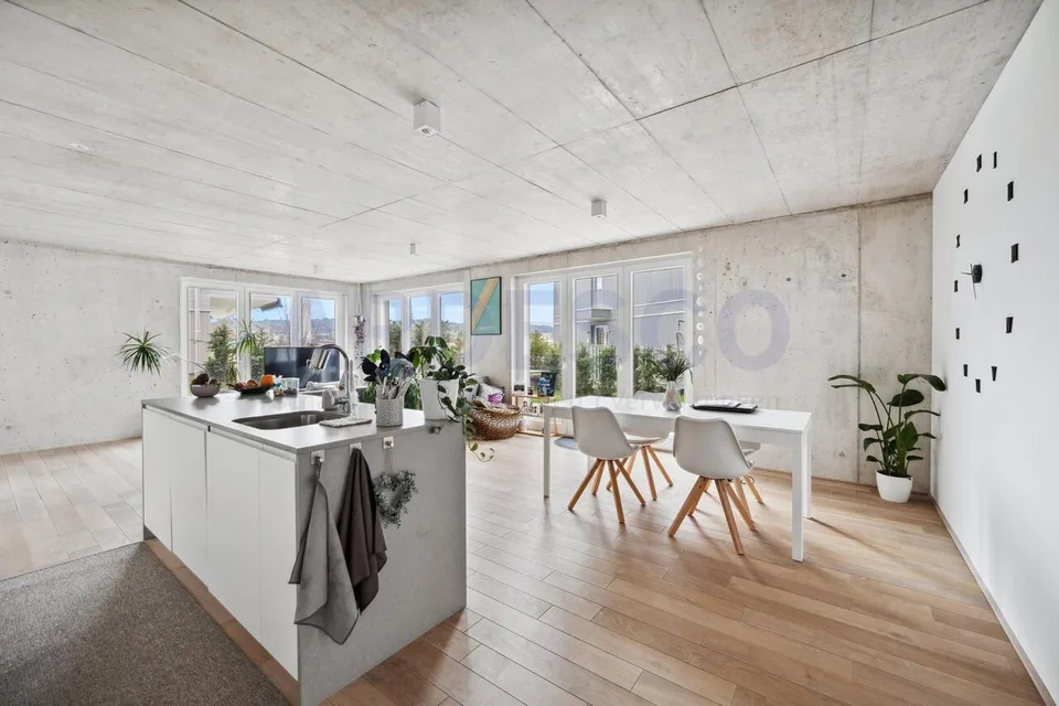 Designer apartment with garden & hobby room