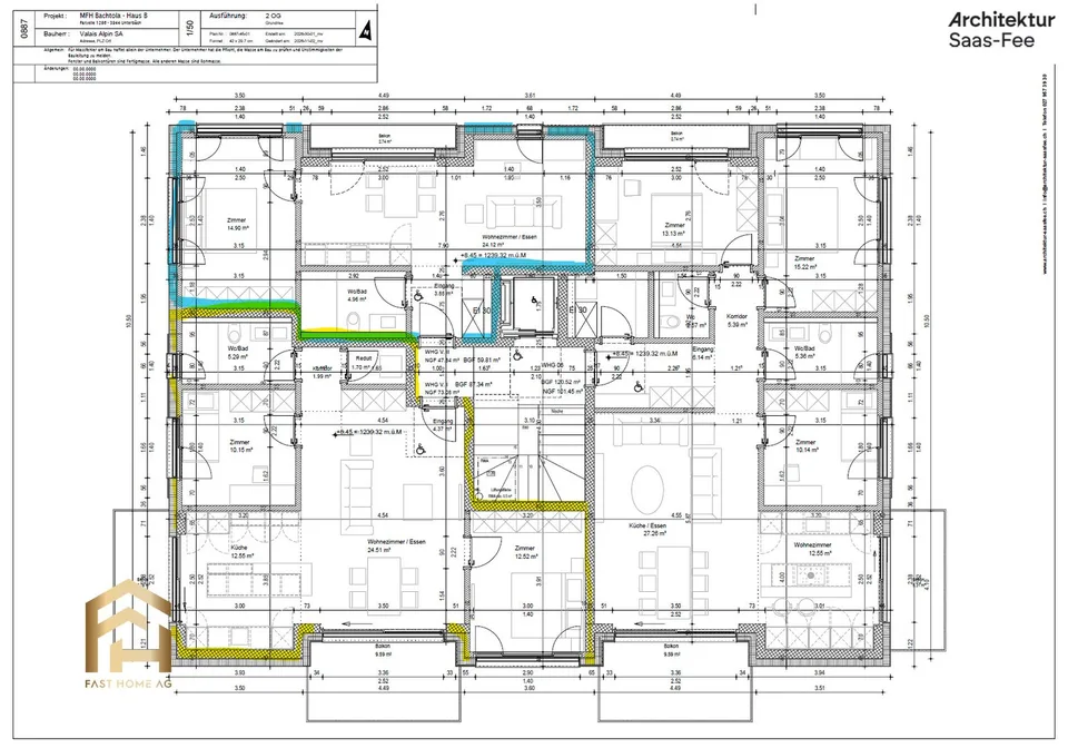 Exklusives Neubau-Projekt: Hochwertige 3.5-Zimmer-Wohnung – Foto 12 von 12