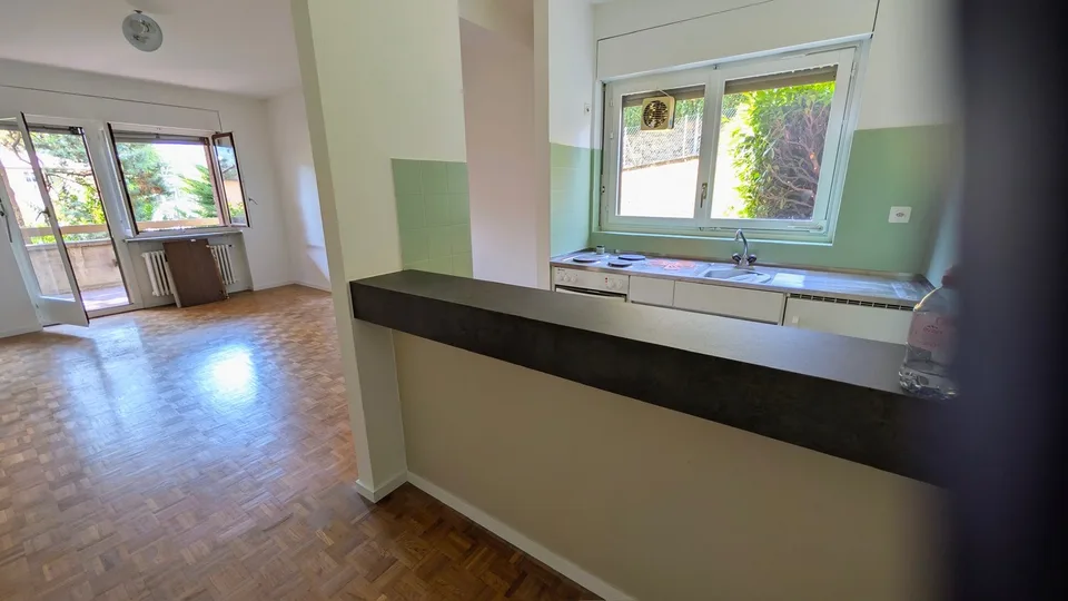 Mietwohnung mit 2.5 Zimmern und Garten in Massagno