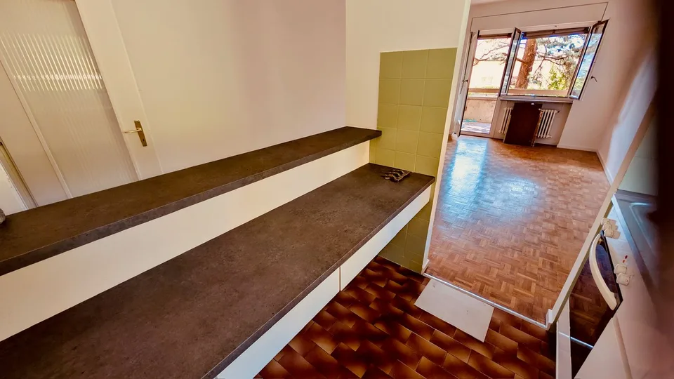 Mietwohnung mit 2.5 Zimmern und Garten in Massagno