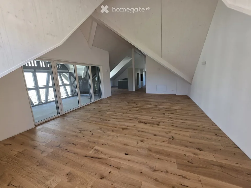Modern wohnen im Dorfkern – 4.5-Zimmer-Neubauwohnung in Schneisingen