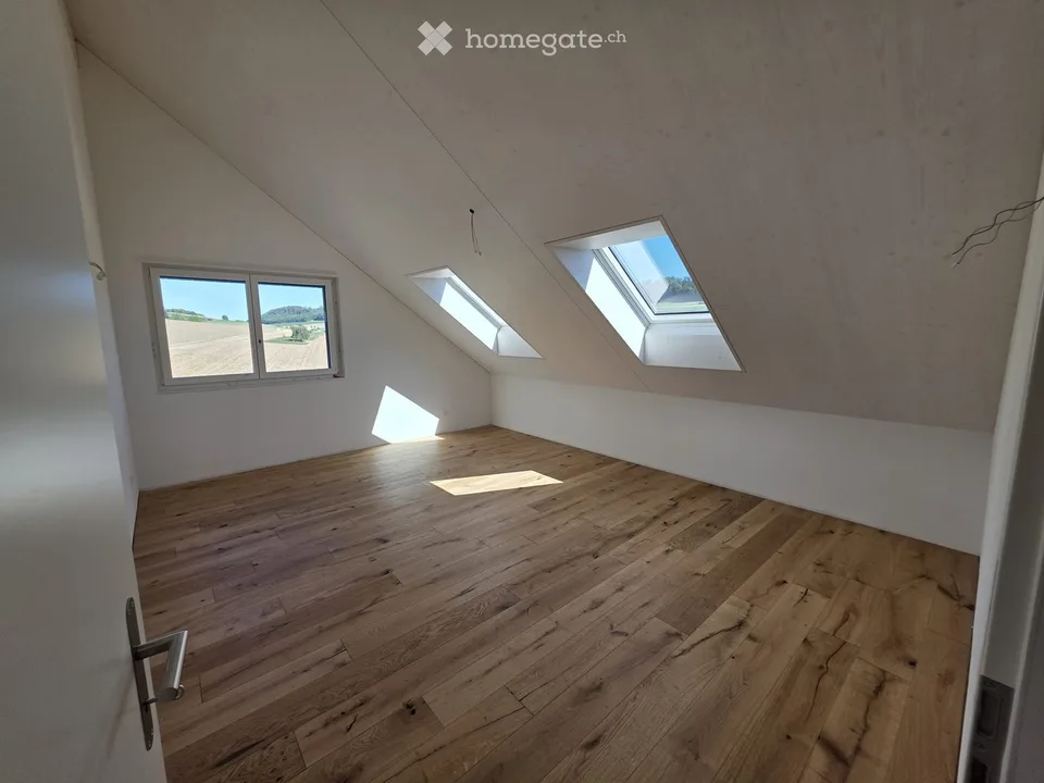 Modern wohnen im Dorfkern – 4.5-Zimmer-Neubauwohnung in Schneisingen