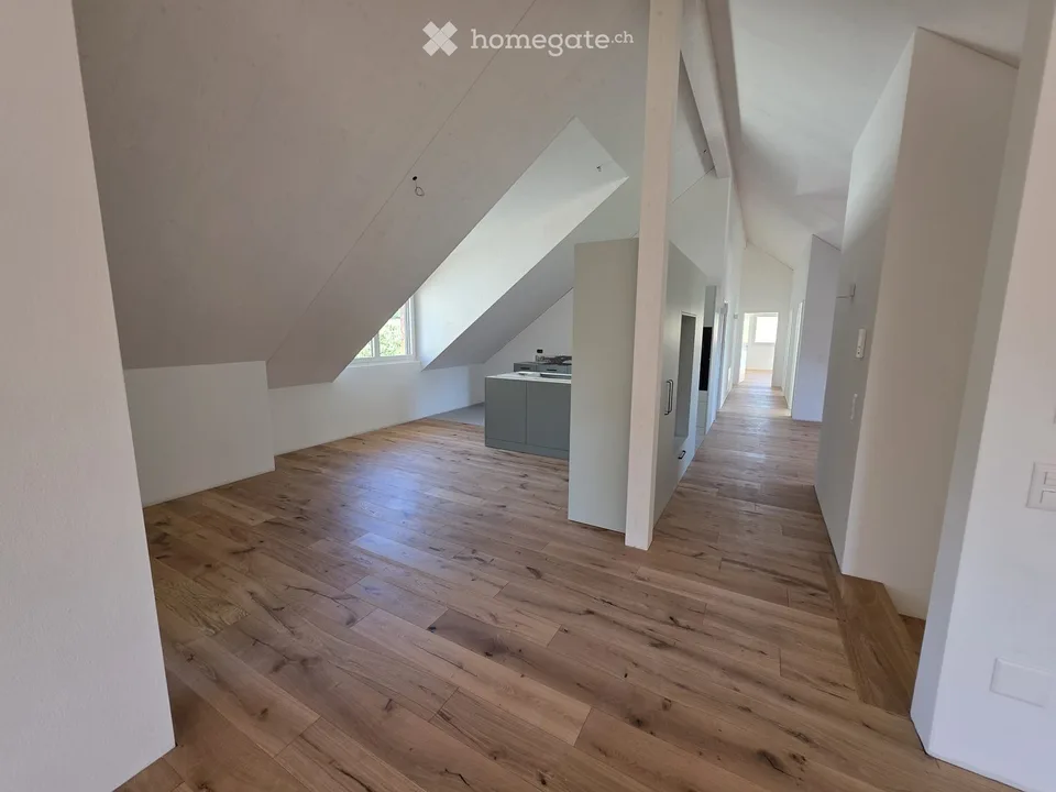 Modern wohnen im Dorfkern – 4.5-Zimmer-Neubauwohnung in Schneisingen