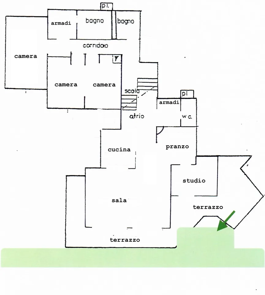 Duplex/appartement de 6 pièces avec vue sur Viganello