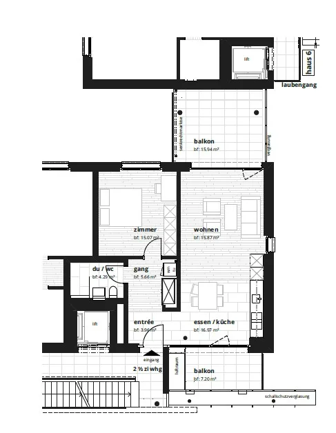 New building - in a great location, modern and well connected