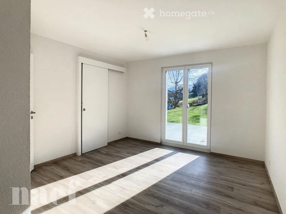 Meravigliosa appartamento di 4,5 locali con vista sul Lago di Ginevra e le montagne