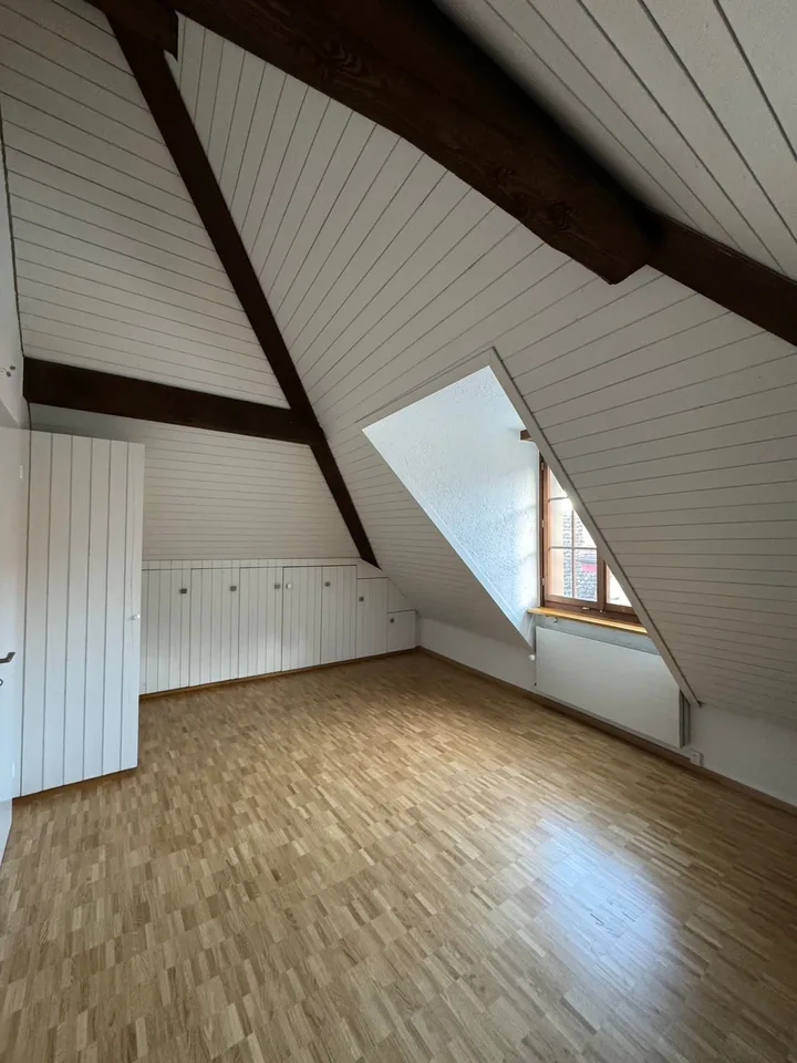 Incantevole appartamento di 4 locali in un edificio storico con vista sul lago a Horgen