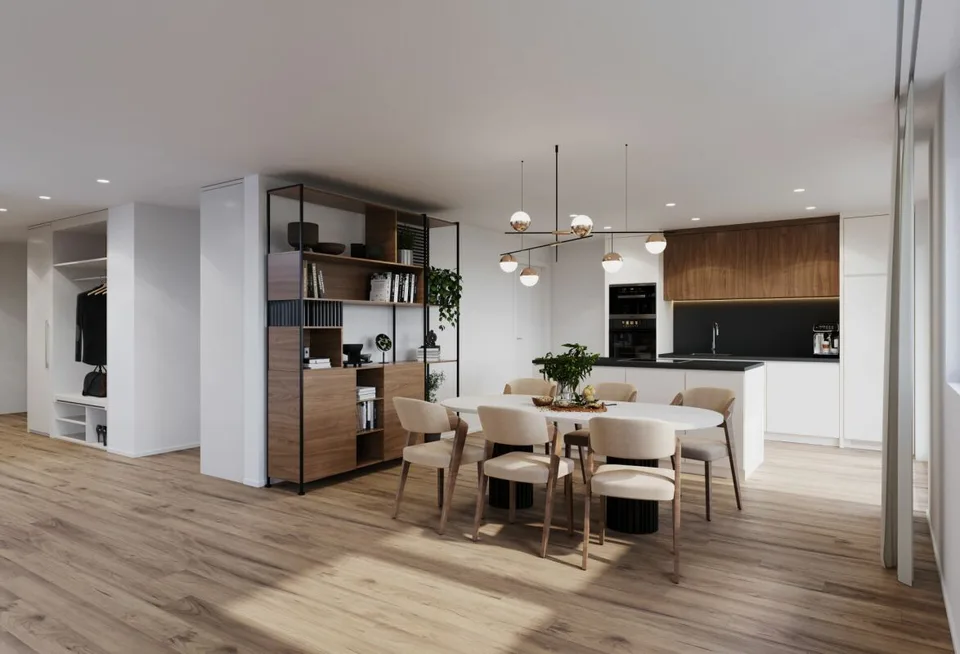 Espace de vie - Appartement de jardin exclusif 4½ pièces à proximité de l'Aare ! – photo 4 sur 6