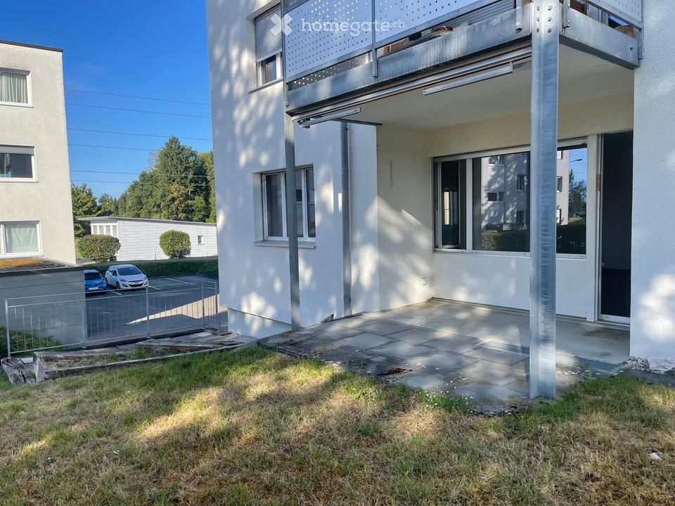 Appartamento soleggiato di 4,5 locali al piano terra a Grüt (Gossau ZH)