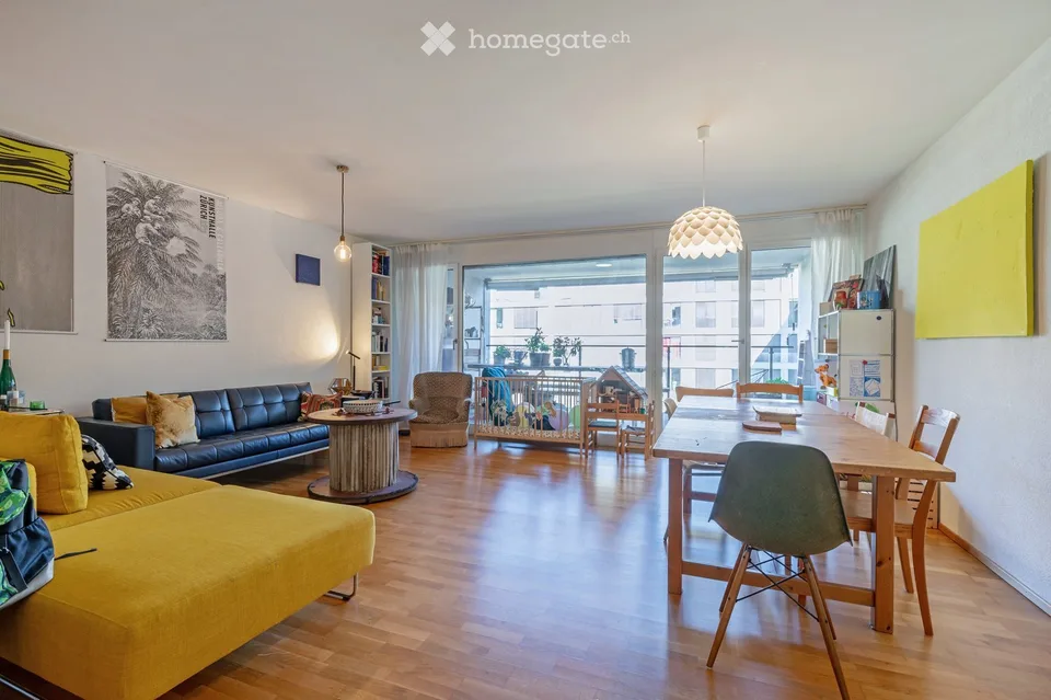 Helle 3.5-Zi.-Whg. mit 112 m², sonnigem Balkon & inkl.Tiefgaragenplatz – Foto 12 von 20