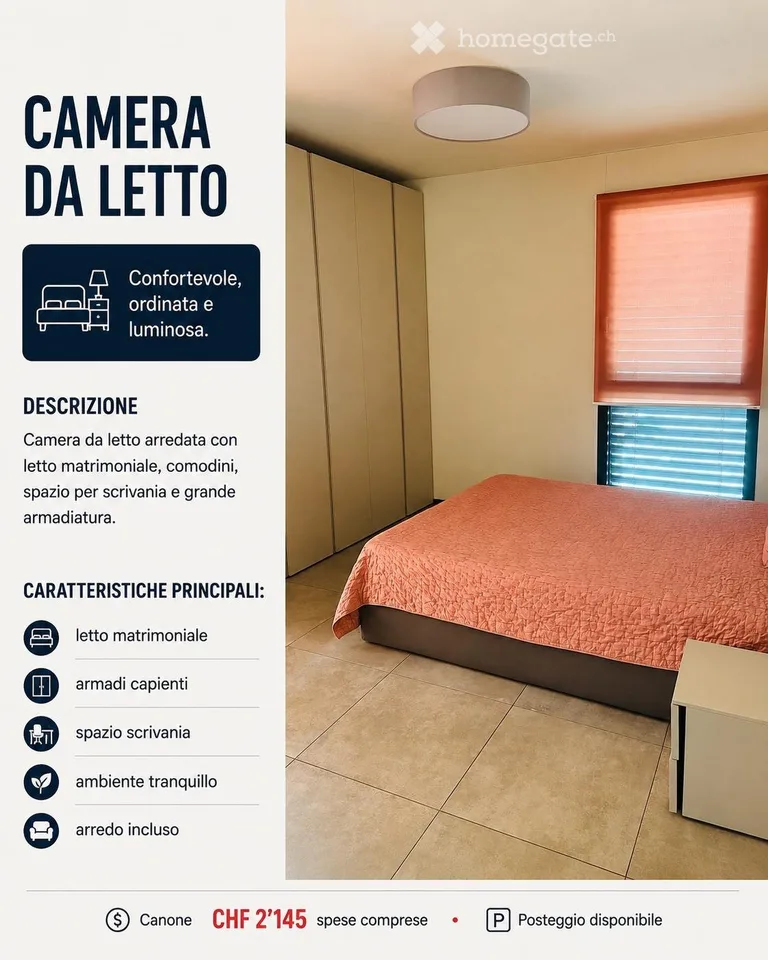 Elegantes Apartment mit 2,5 Zimmern - Zentrum von Lugano – Foto 3 von 5