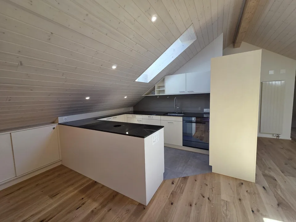 First occupancy: renovated and spacious 3.5-room attic apartment