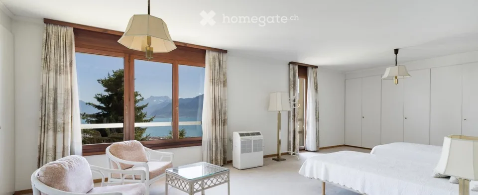 Tenuta prestigiosa con vista panoramica sul lago Chardonne