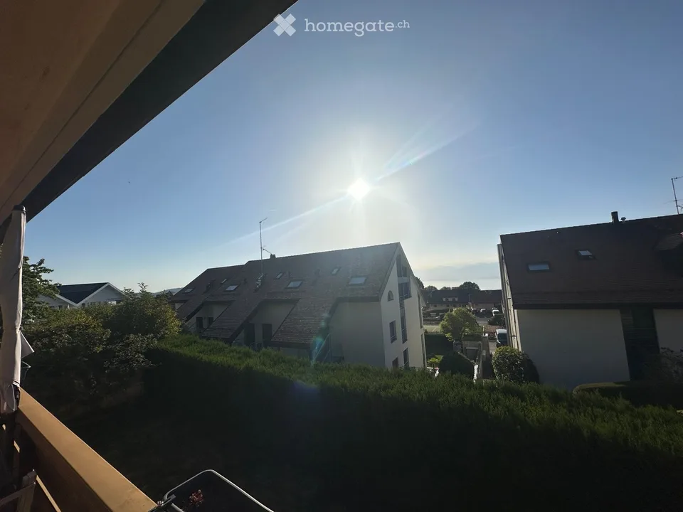Für den 1. Oktober, wunderschöne 2-Zimmer-Wohnung in Arzier-le-Muids