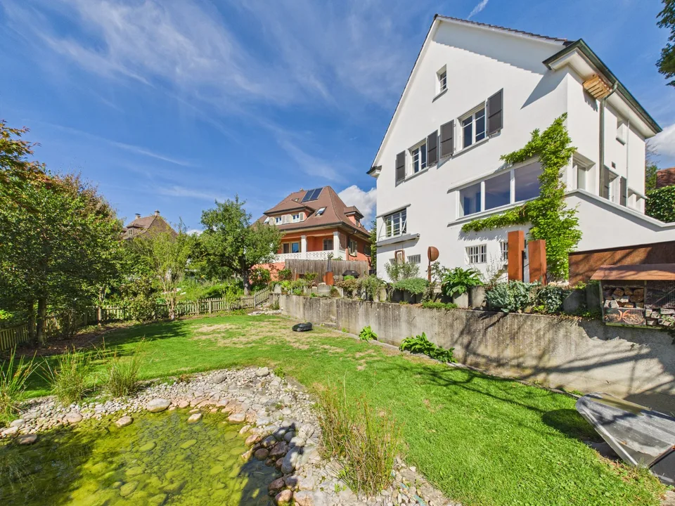 Charming single-family house with garden and sauna in Solothurn