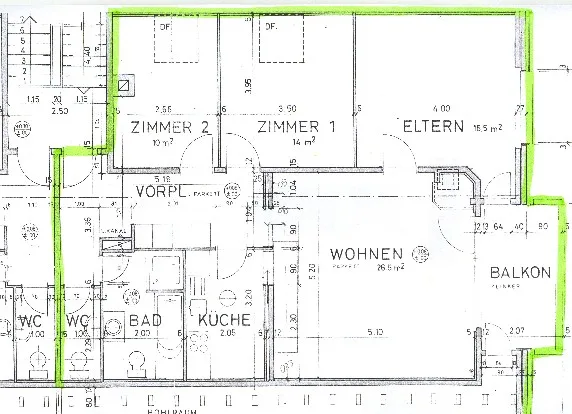 Moderne Dachwohnung an zentraler & ruhiger Lage