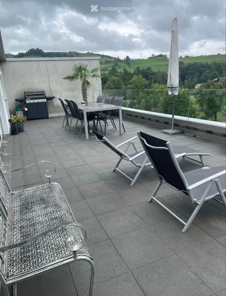 5.5-room apartment in Wolhusen with 2 garage parking spaces