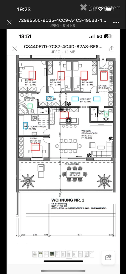5.5-room apartment in Wolhusen with 2 garage parking spaces