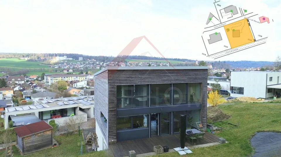 Vista mozzafiato - villa HPE di 5,5 locali su 1'119 m² – foto 21 di 23