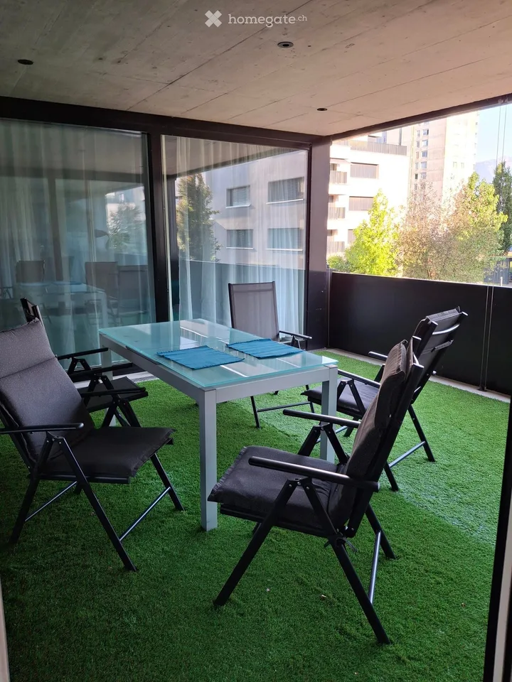 Bright 4.5-room apartment with balcony and beautiful view in Buchs SG