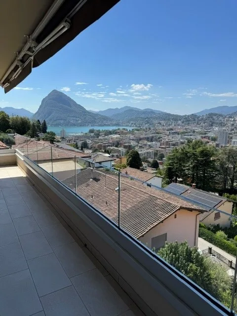 Mietwohnung 5.5 Zimmer Dachgeschoß mit Seeblick in Viganello – Foto 5 von 28