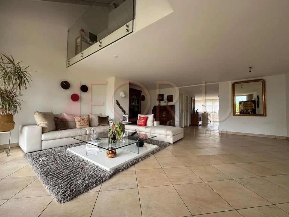 Einzigartig, schön und großes 6.5-Zimmer-Dreispänner-Attikawohnung in Plan-les-Ouates