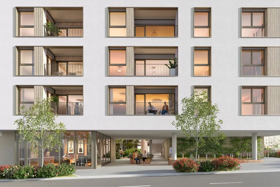 Commercial space of 182 m² in the heart of the La Feuillée project in Vevey – photo 2 of 4