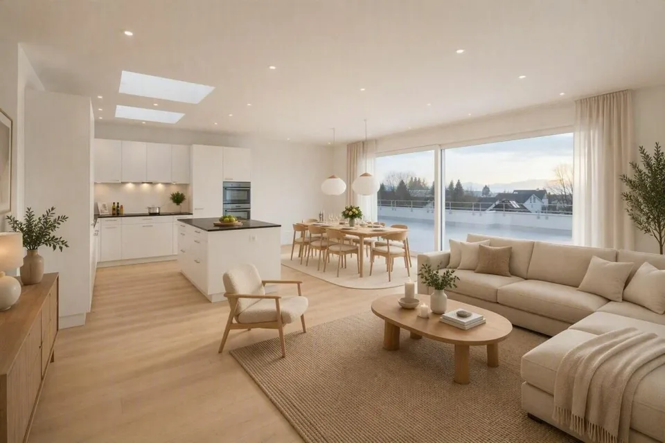 Appartement en attique exclusif avec vue imprenable