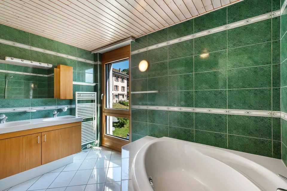 In der Nähe von Vevey: großes 3.5-Zimmer-Wohnung, erweiterbar auf 4.5 Zimmer + separates Büro – Foto 9 von 11