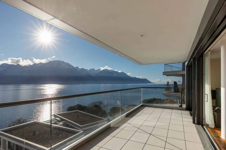 Face au Léman, appartement de standing avec vue panoramique – photo 6 sur 6