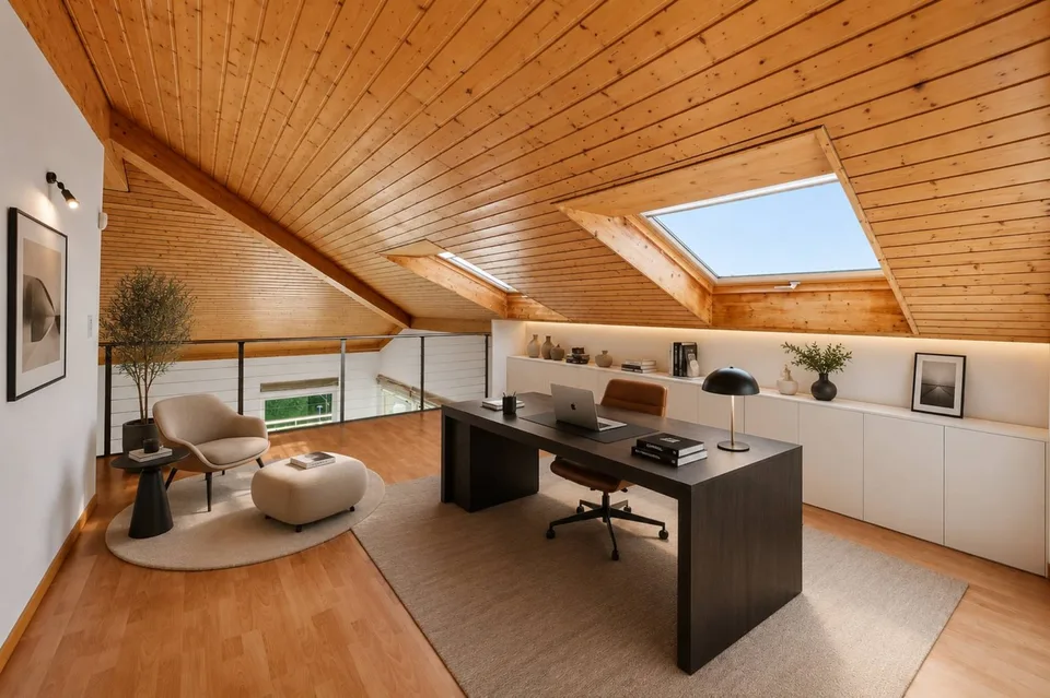 7.5-room luxury duplex with a view of Lake Geneva and the Alps – photo 5 of 10