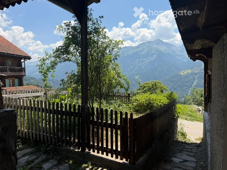Casa in legno del 19esimo secolo in affitto a lungo termine a Calfreisen nel Schanfigg