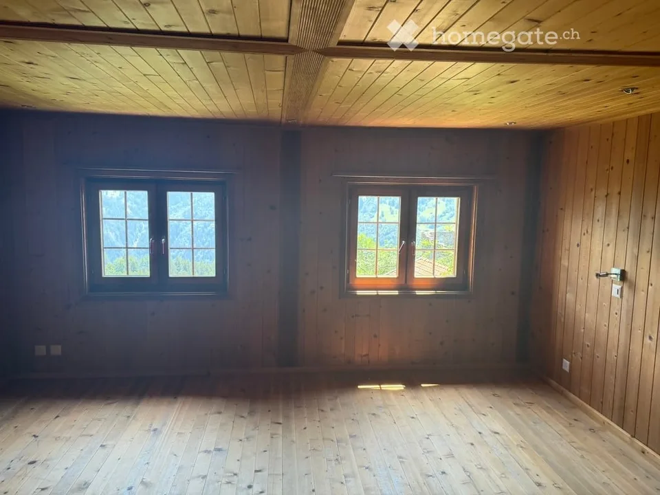 Casa in legno del 19esimo secolo in affitto a lungo termine a Calfreisen nel Schanfigg