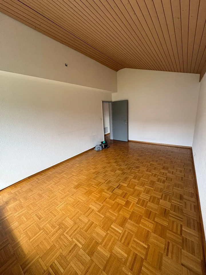 Renovierte helle 4.5-Zimmer-Dachgeschosswohnung mit Balkon in Bassersdorf