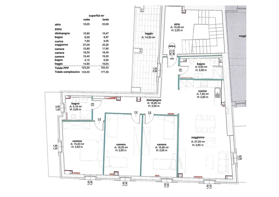 Büro mit 4,5 Zimmern in Rancate, hell – Foto 10 von 10