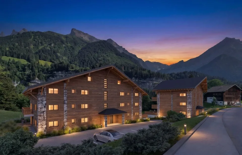 Nuovo appartamento di 2.5 locali a Champéry - Residenza principale - Vendita su progetti (lotto 21) – foto 4 di 7