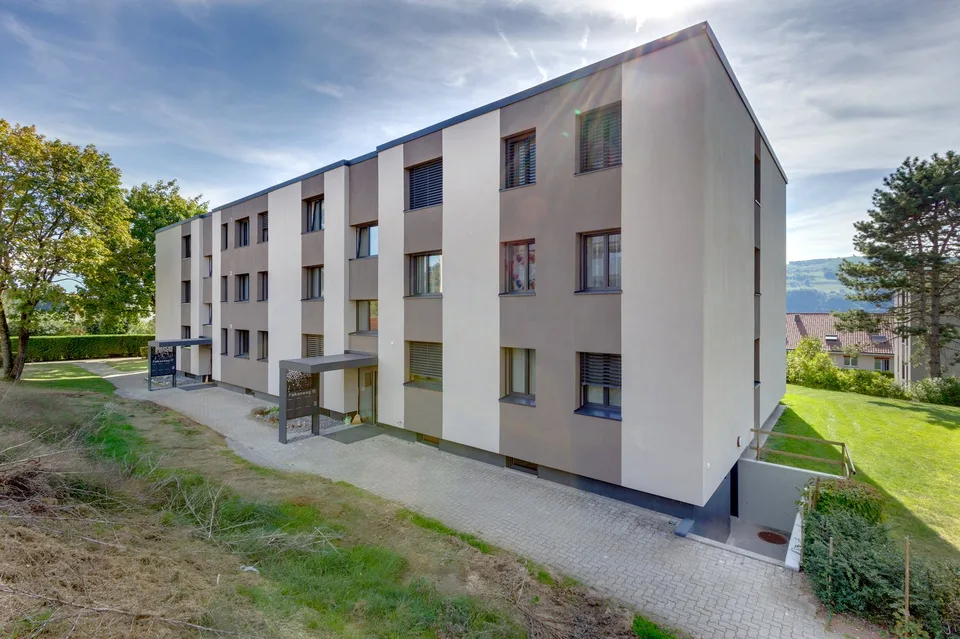 Mountain view wanted? Attractive 3.5-room apartment in Münsingen