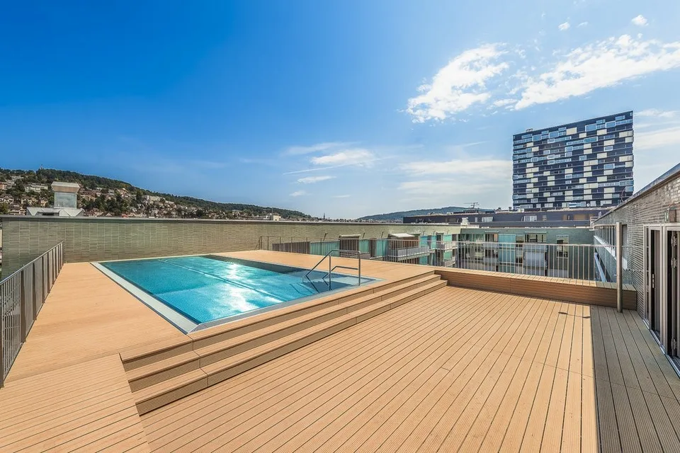 Exklusiv Wohnen mit Rooftop Pool – Foto 5 von 7