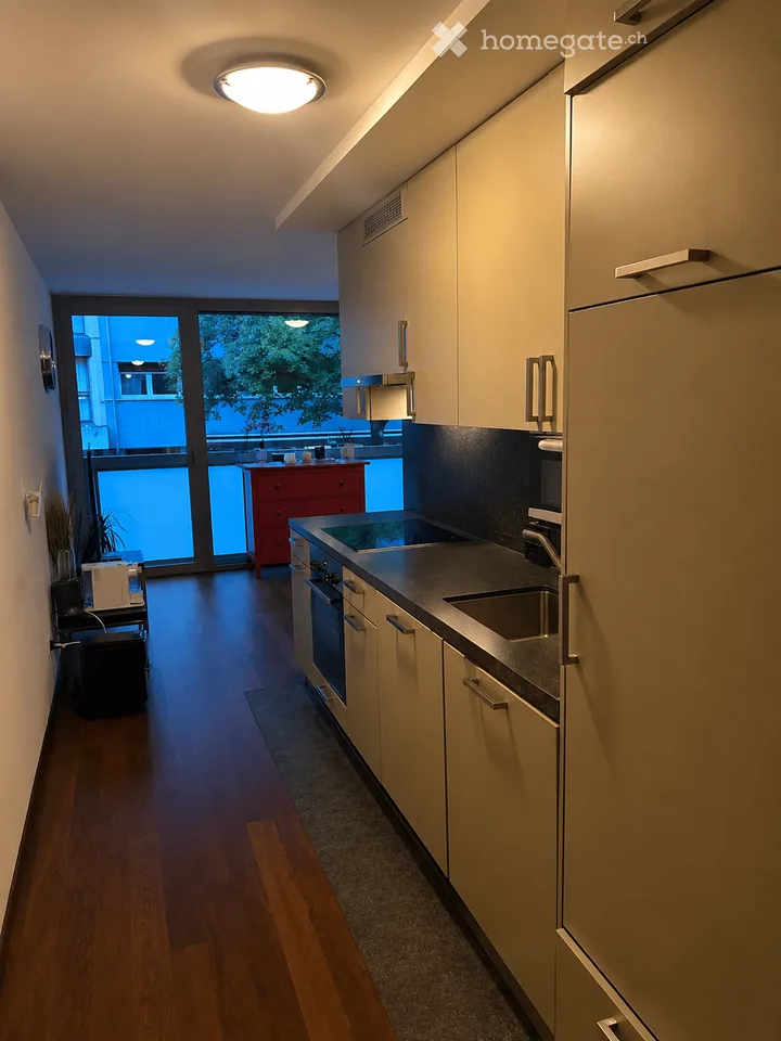 Drei-Zimmer-Wohnung mit viel Licht zur Miete in Les Acacias, Genf