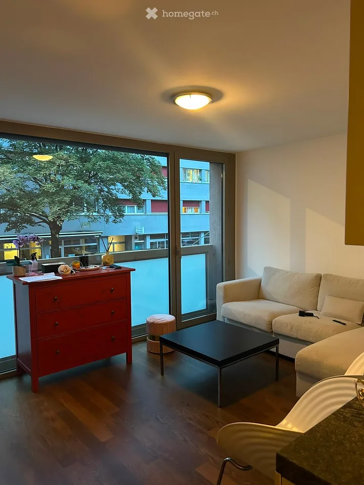 Drei-Zimmer-Wohnung mit viel Licht zur Miete in Les Acacias, Genf
