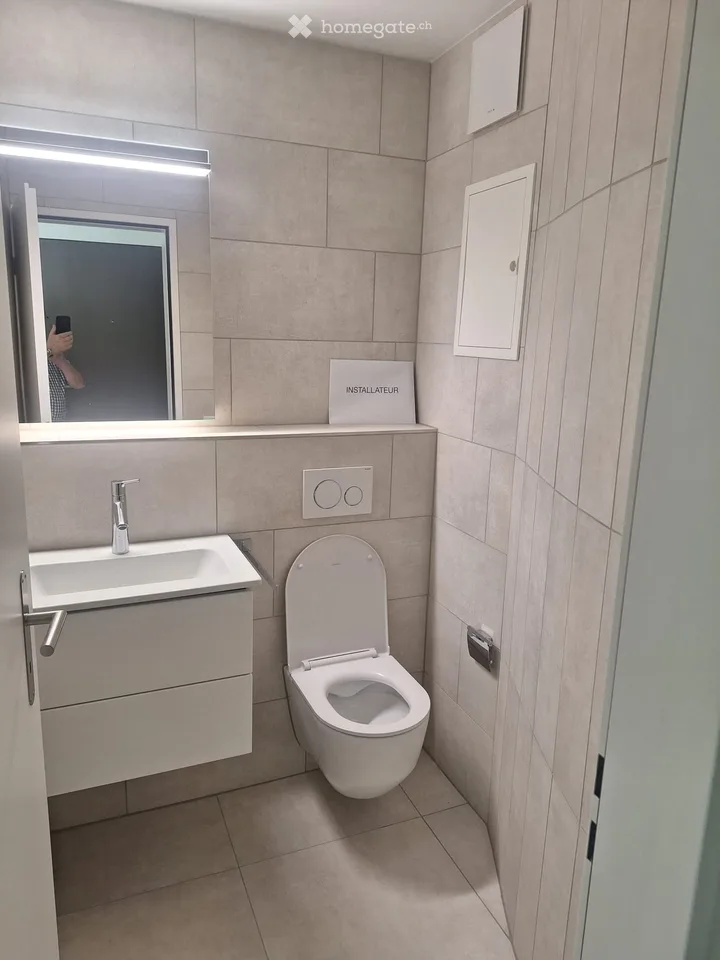 Appartamento moderno di 3,5 locali con balcone e bella vista a Oetwil am See