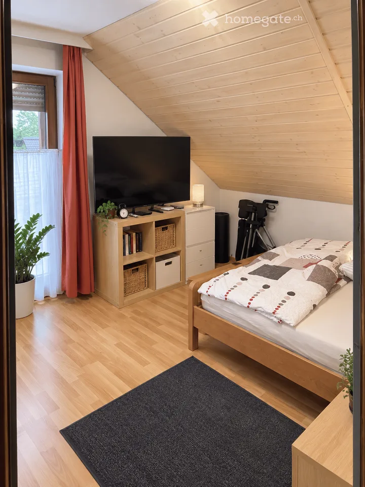 Appartamento di charme 2.5 locali con camino, balcone e due bagni a Möhlin