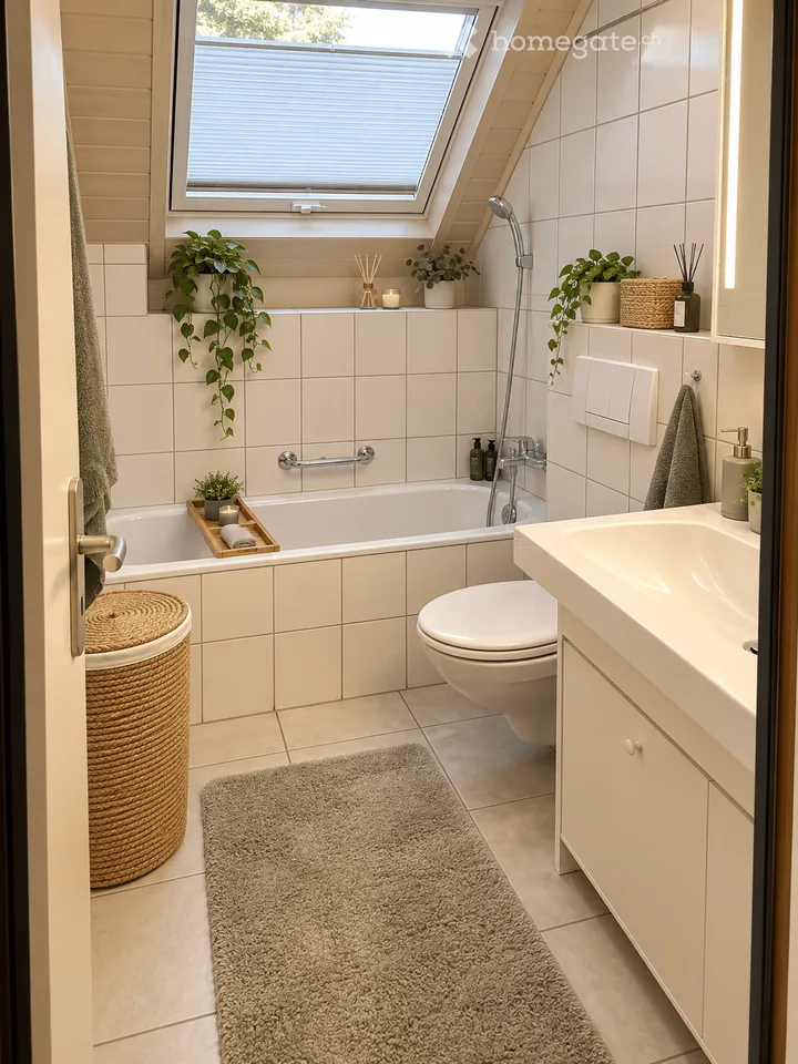 Appartamento di charme 2.5 locali con camino, balcone e due bagni a Möhlin
