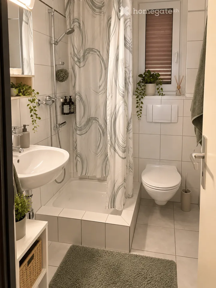 Appartamento di charme 2.5 locali con camino, balcone e due bagni a Möhlin