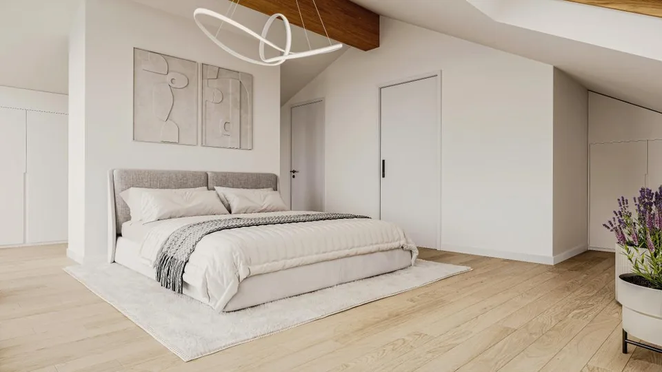 Neue Dachgeschosswohnung in Founex – Foto 4 von 8